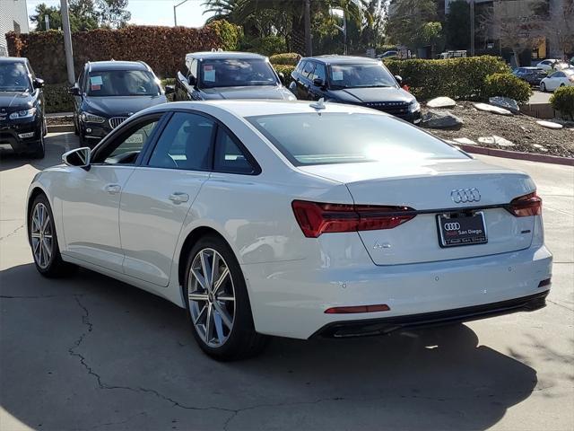 new 2025 Audi A6 car, priced at $66,985