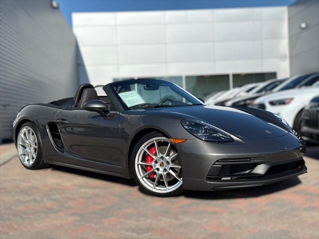 used 2021 Porsche 718 Boxster car, priced at $94,599