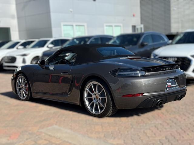 used 2021 Porsche 718 Boxster car, priced at $94,599