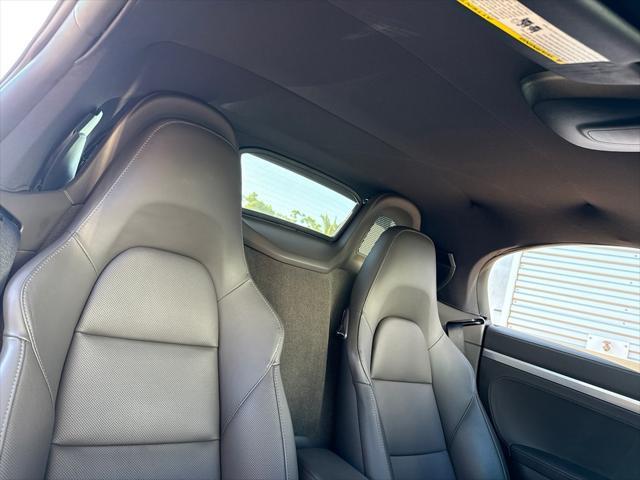 used 2021 Porsche 718 Boxster car, priced at $94,599