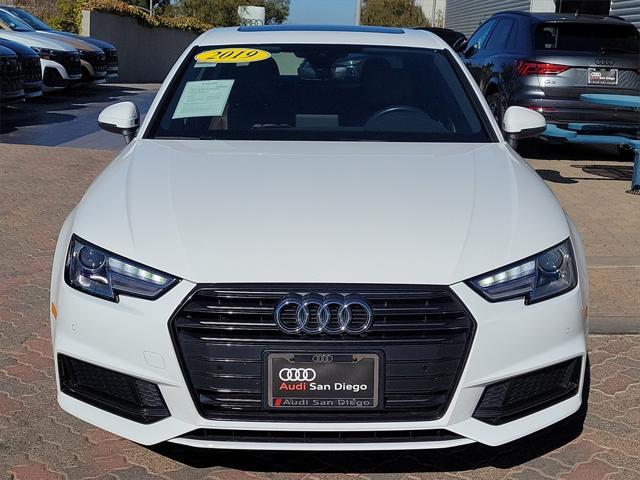 used 2019 Audi A4 car, priced at $19,600