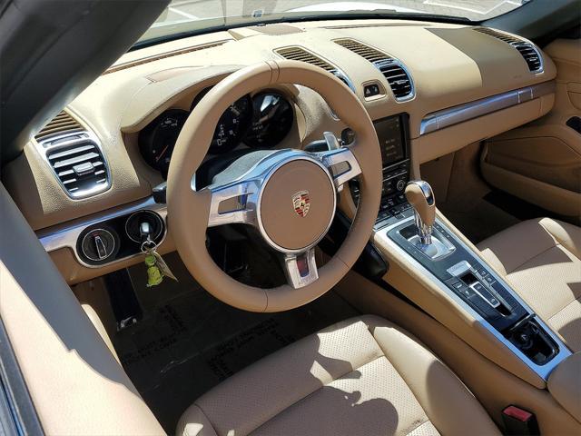 used 2015 Porsche Boxster car, priced at $38,075