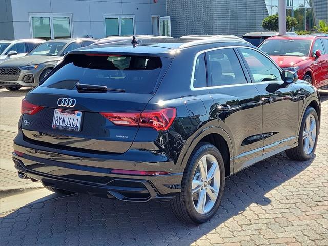 used 2022 Audi Q3 car, priced at $27,300