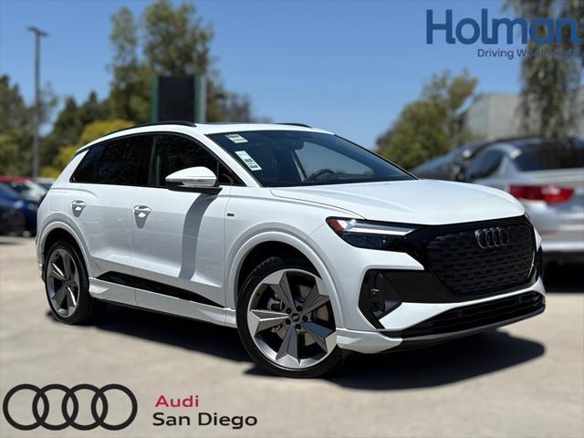 new 2025 Audi Q4 e-tron car, priced at $63,835