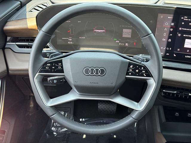 new 2025 Audi Q6 e-tron car, priced at $74,540