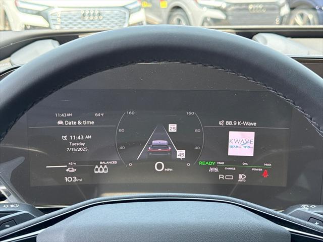 new 2025 Audi Q6 e-tron car, priced at $74,540