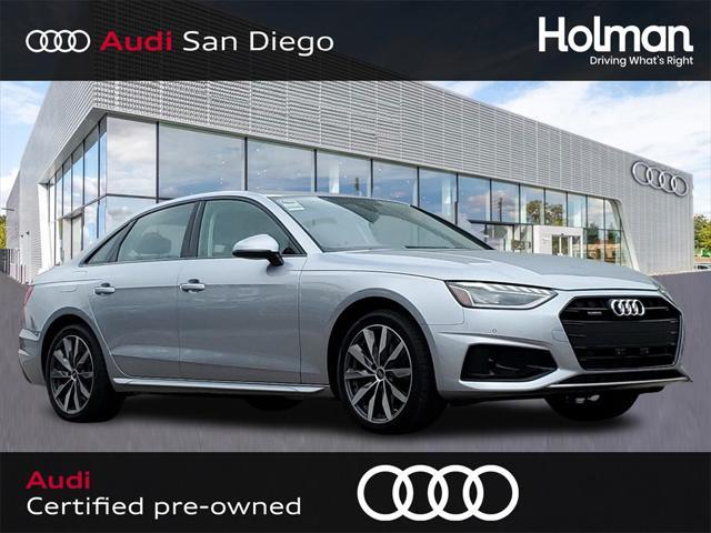 used 2023 Audi A4 car, priced at $32,995