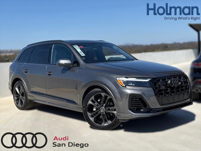 new 2025 Audi Q7 car, priced at $77,450