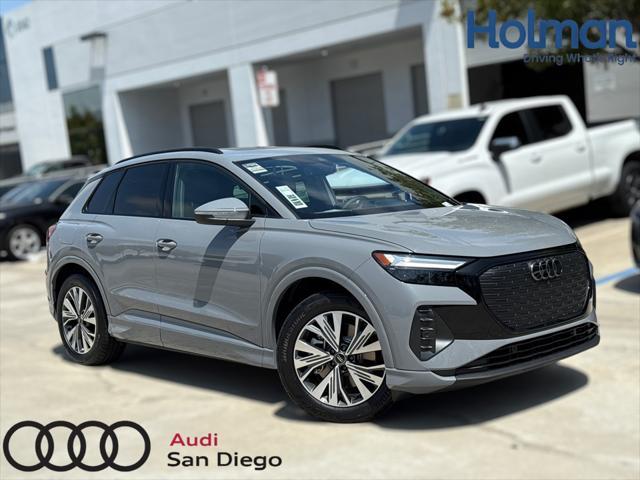 new 2025 Audi Q4 e-tron car, priced at $56,265
