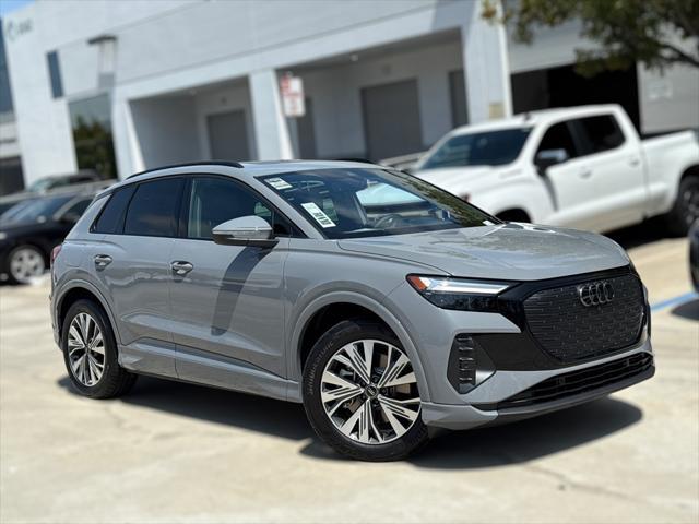 new 2025 Audi Q4 e-tron car, priced at $56,265