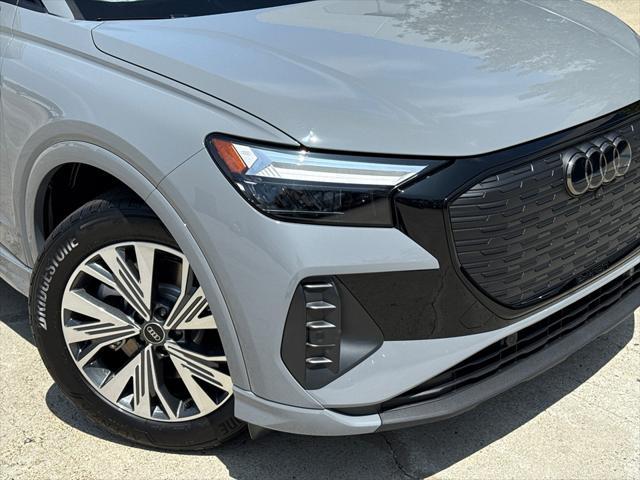 new 2025 Audi Q4 e-tron car, priced at $56,265