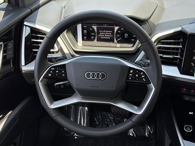 new 2025 Audi Q4 e-tron car, priced at $56,265