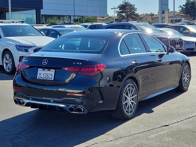 used 2024 Mercedes-Benz AMG C 43 car, priced at $60,900