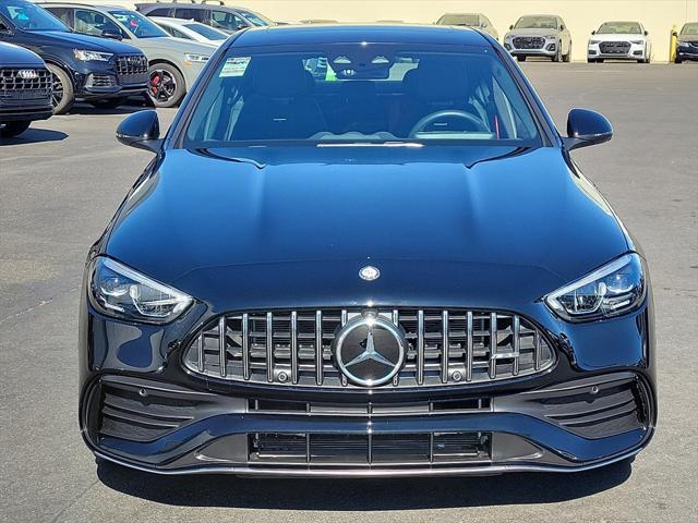 used 2024 Mercedes-Benz AMG C 43 car, priced at $60,900