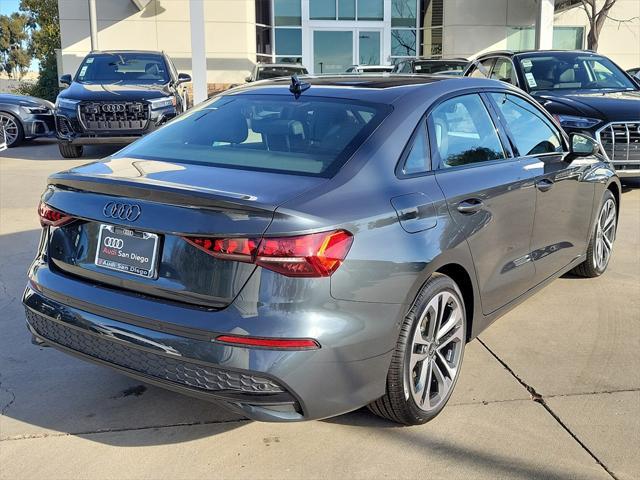 new 2025 Audi A3 car, priced at $43,540