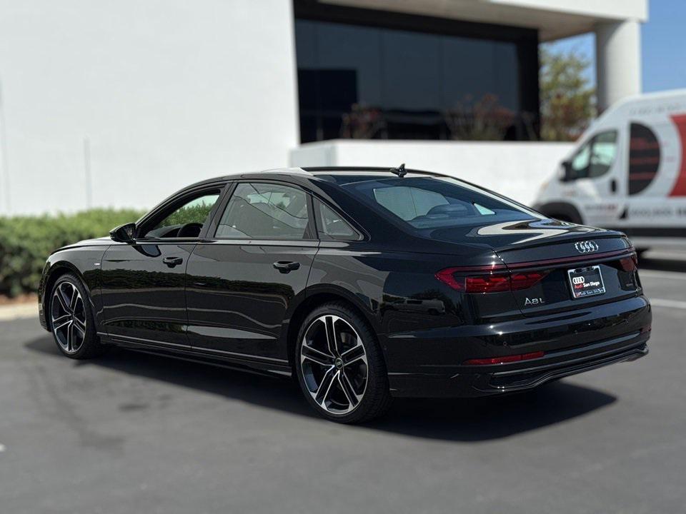 new 2025 Audi A8 car, priced at $103,145