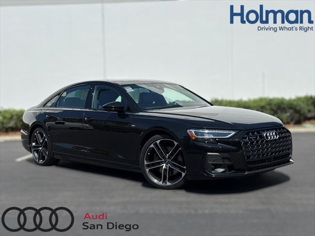 new 2025 Audi A8 car, priced at $103,145