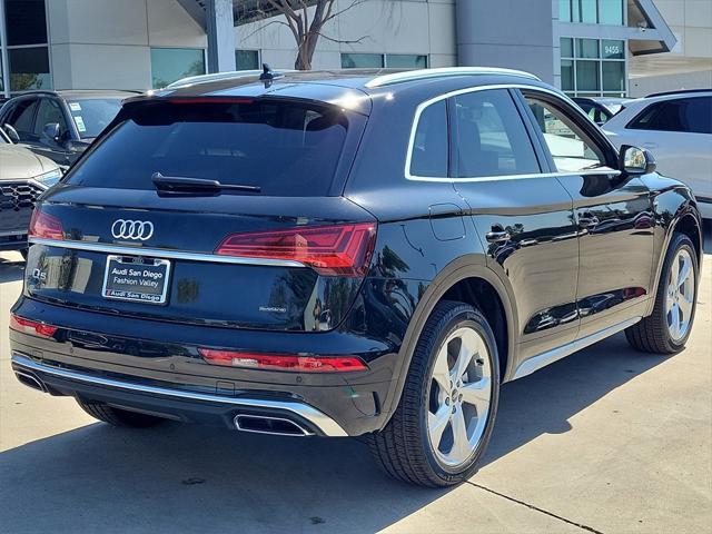 new 2024 Audi Q5 car, priced at $56,195