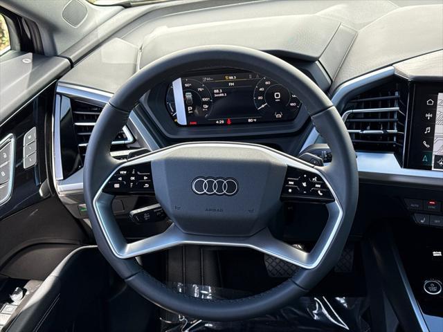 new 2025 Audi Q4 e-tron car, priced at $54,735