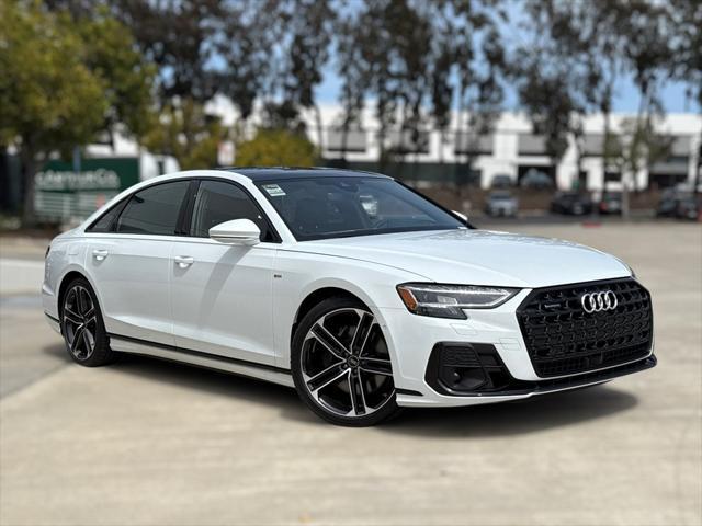 new 2025 Audi A8 car, priced at $103,145