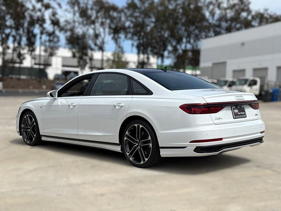 new 2025 Audi A8 car, priced at $103,145