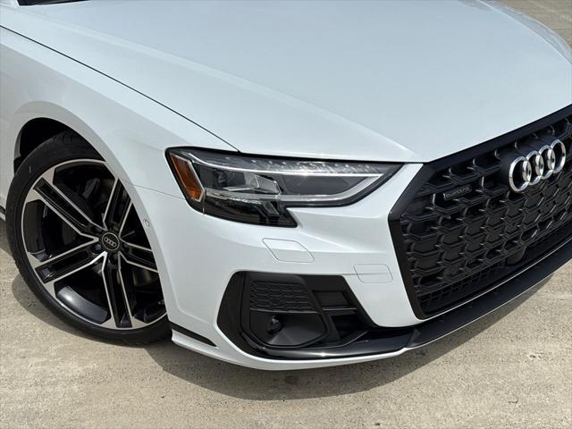 new 2025 Audi A8 car, priced at $103,145