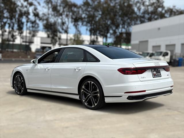 new 2025 Audi A8 car, priced at $103,145
