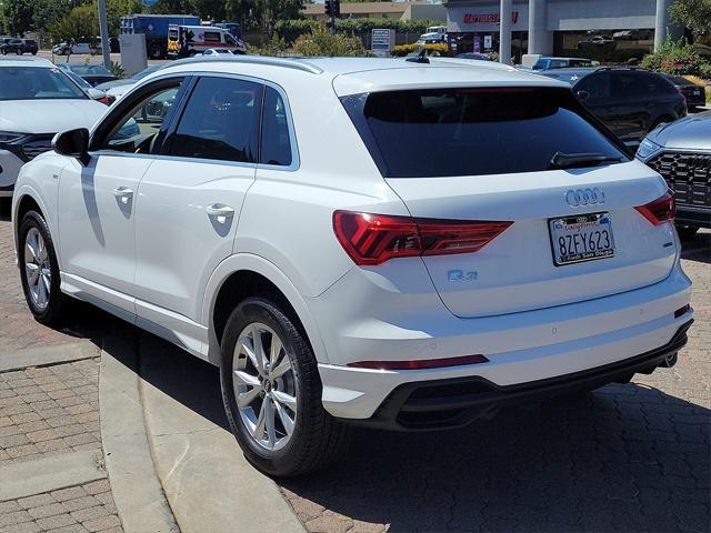 used 2022 Audi Q3 car, priced at $32,800