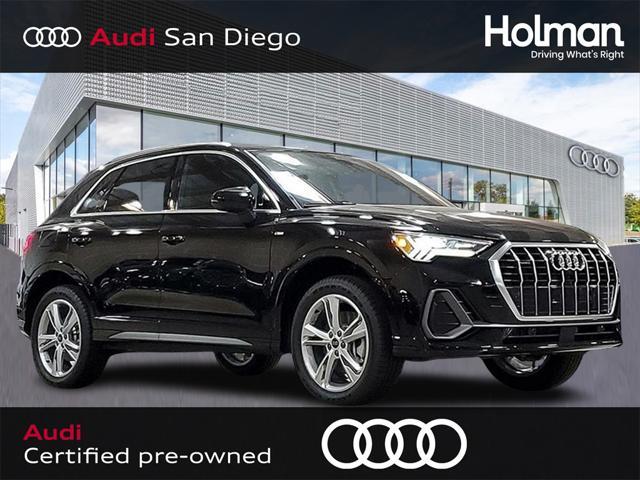 used 2024 Audi Q3 car, priced at $37,995