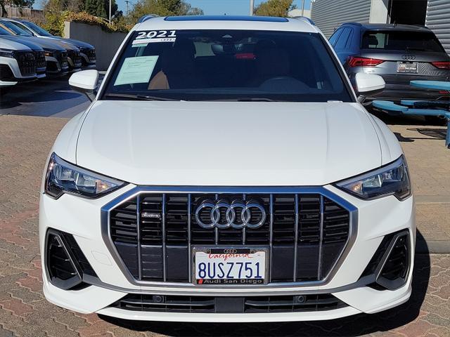 used 2021 Audi Q3 car, priced at $27,999