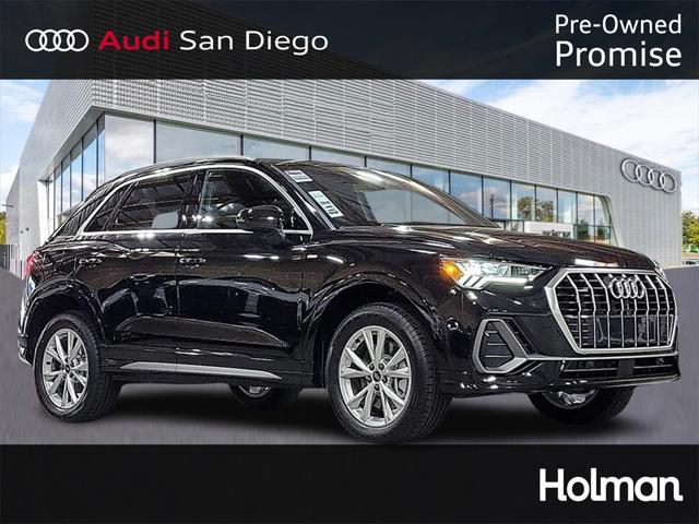 used 2024 Audi Q3 car, priced at $33,700