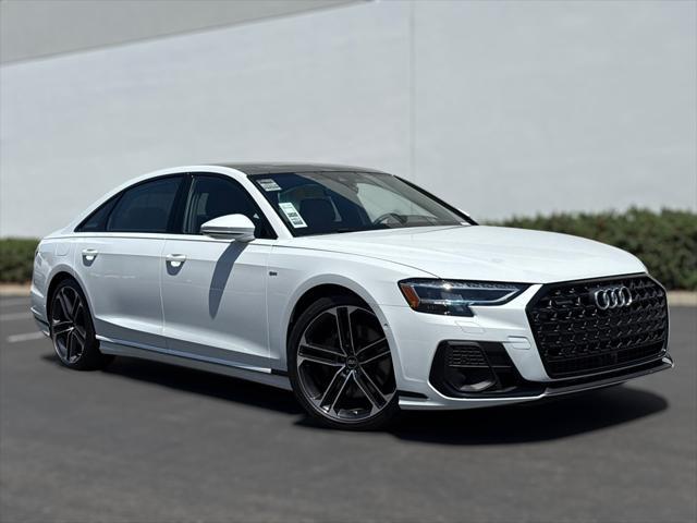 new 2025 Audi A8 car, priced at $103,145