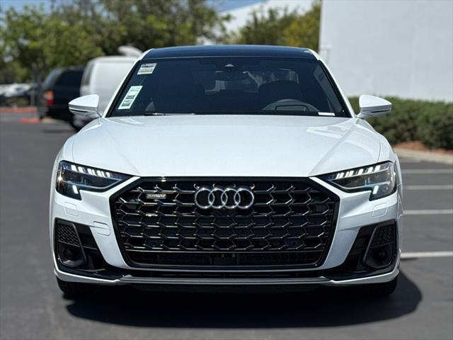new 2025 Audi A8 car, priced at $103,145