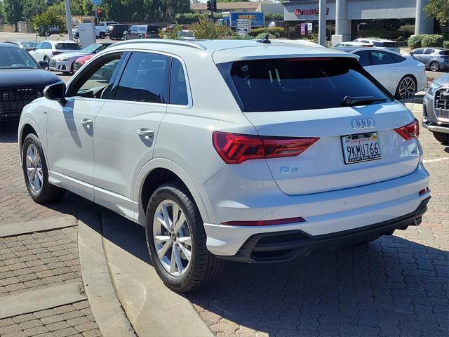 used 2024 Audi Q3 car, priced at $34,415