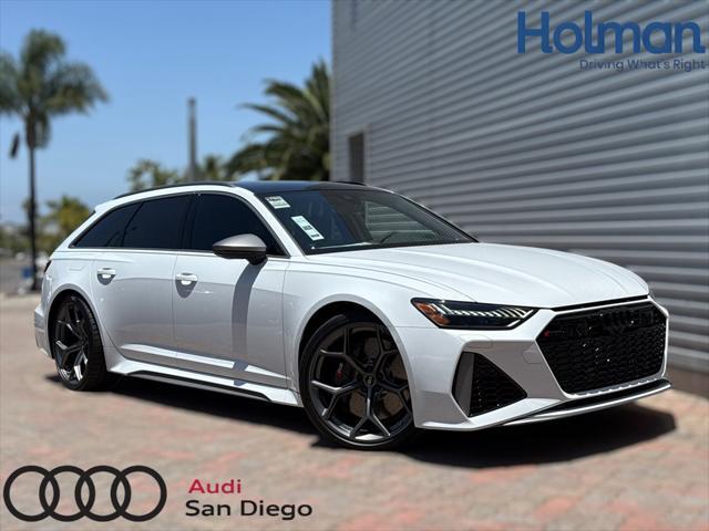 new 2025 Audi RS 6 Avant car, priced at $148,840