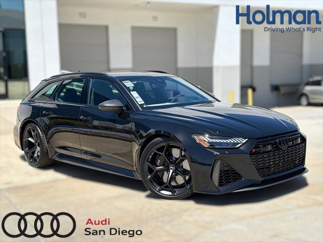 new 2025 Audi RS 6 Avant car, priced at $155,210