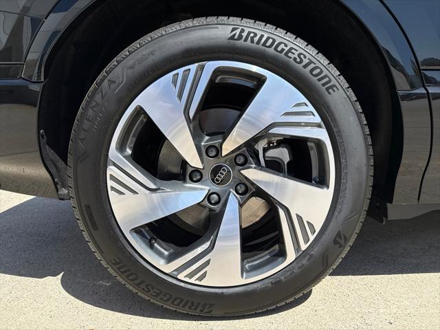 new 2025 Audi Q6 e-tron car, priced at $75,175