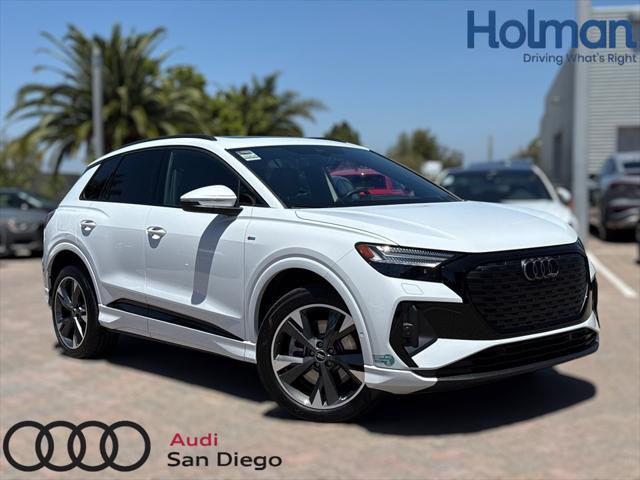 used 2024 Audi Q4 e-tron car, priced at $43,599