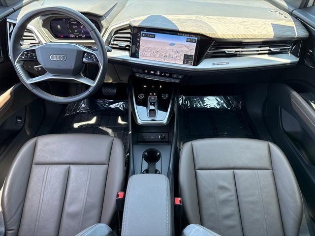 used 2024 Audi Q4 e-tron car, priced at $42,950