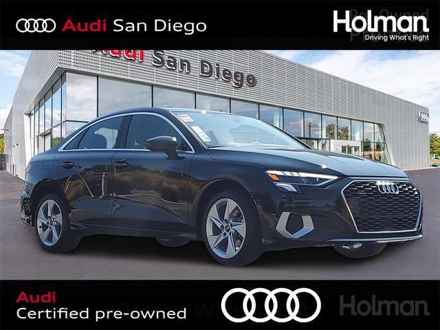 used 2023 Audi A3 car, priced at $34,500