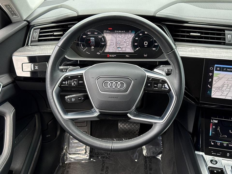 used 2024 Audi Q8 e-tron car, priced at $44,995