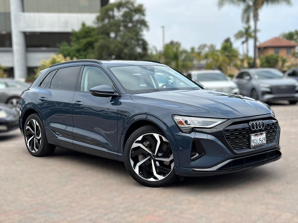 used 2024 Audi Q8 e-tron car, priced at $44,995
