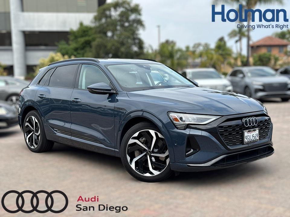 used 2024 Audi Q8 e-tron car, priced at $44,995