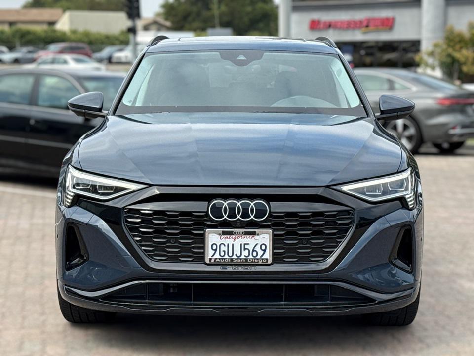 used 2024 Audi Q8 e-tron car, priced at $44,995