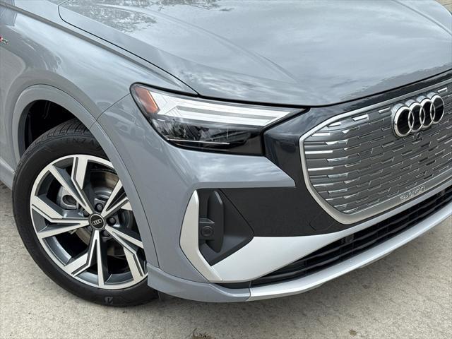 new 2025 Audi Q4 e-tron Sportback car, priced at $61,780