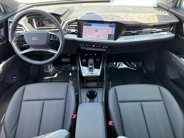 new 2025 Audi Q4 e-tron car, priced at $62,950