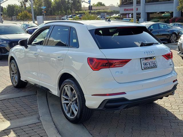 used 2024 Audi Q3 car, priced at $38,999