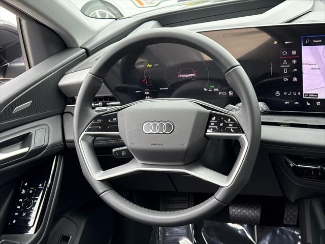 new 2025 Audi Q6 e-tron car, priced at $74,410