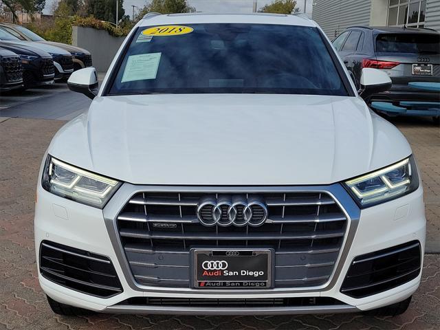 used 2018 Audi Q5 car, priced at $17,990