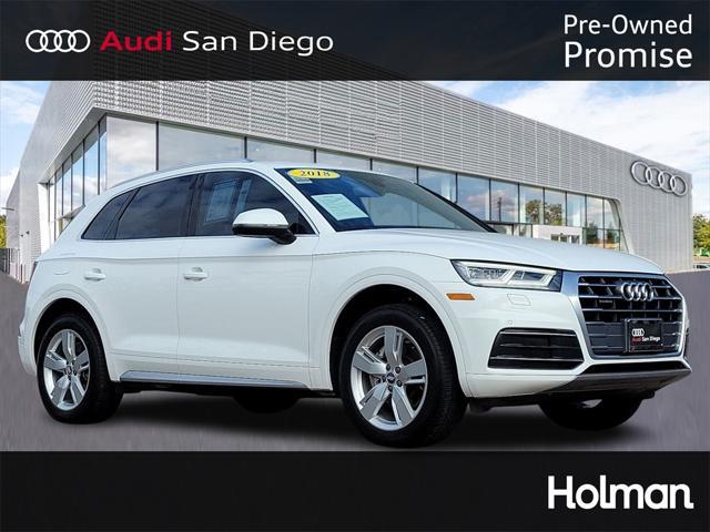 used 2018 Audi Q5 car, priced at $17,990